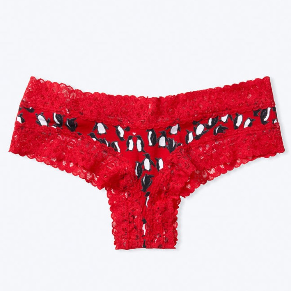 Penguins VS Cheeky Red S/M/L/XL - Picture 11 of 16